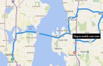 Bing Maps Dragging sample
