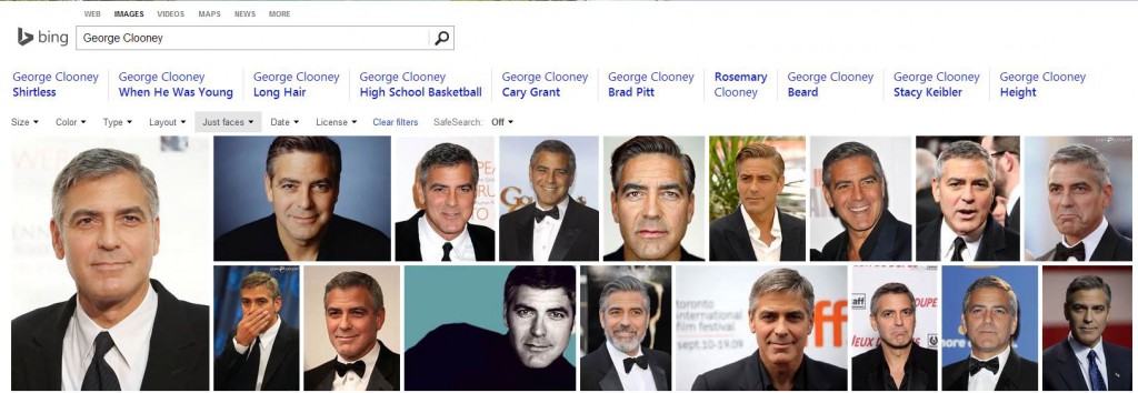 face clooney