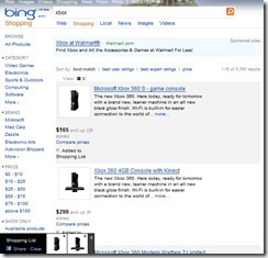 Bing Shopping