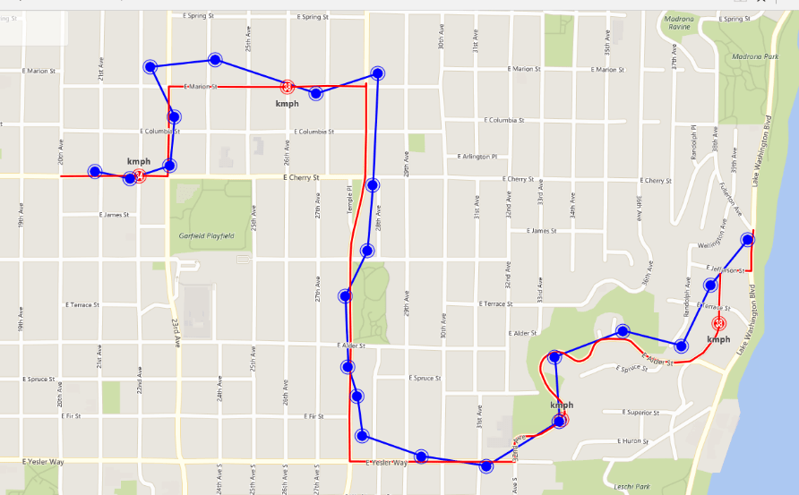 Bing Maps Snap to Road API