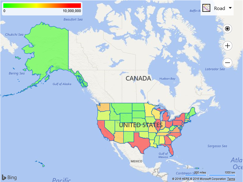 SDS Choropleth Map Example