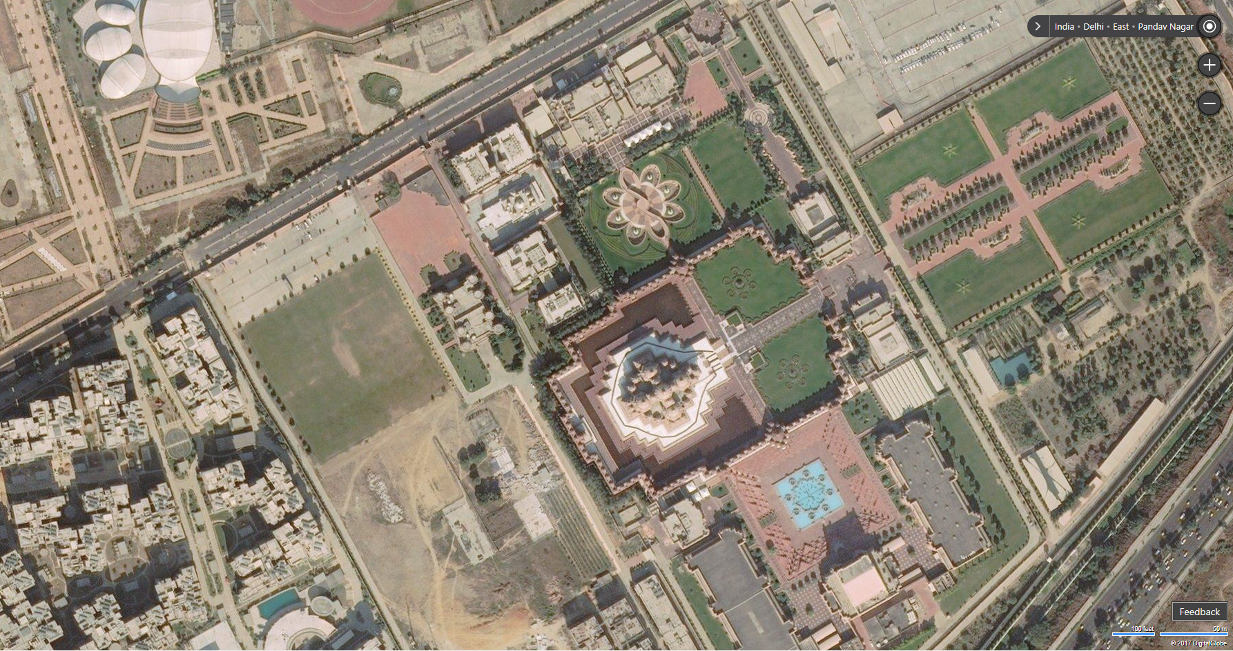 Akshardam Temple on Bing Maps
