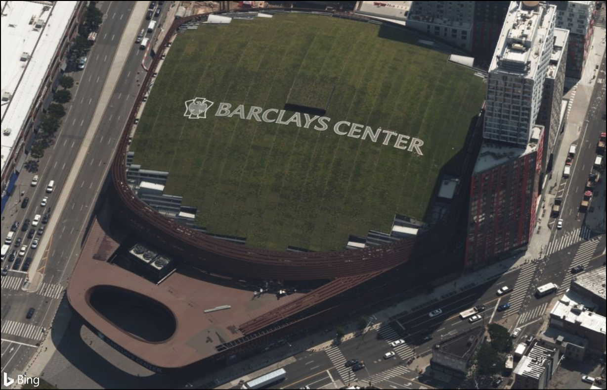 Barclays Center in Brooklyn, NY