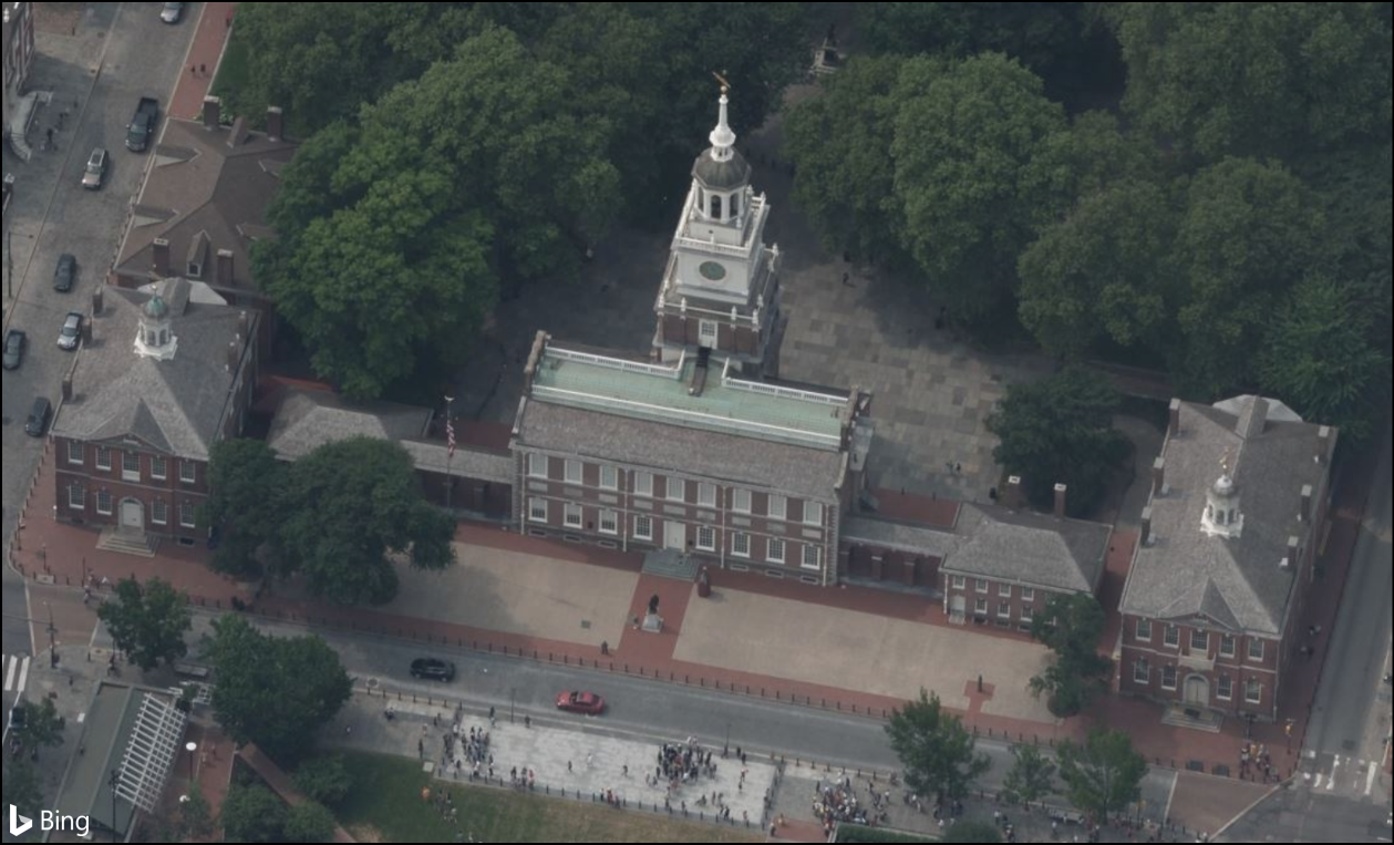 Independence Hall in Philadelphia, PA