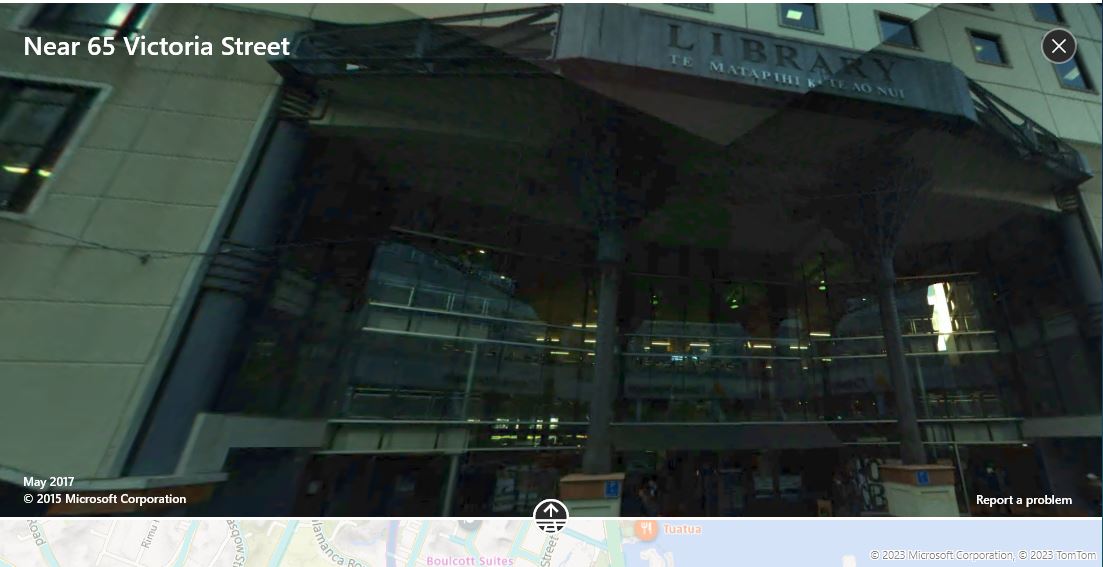 Wellington Street Side in Bing Maps