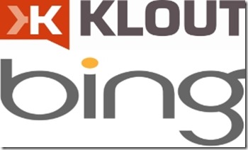 New Klout and Bing Line