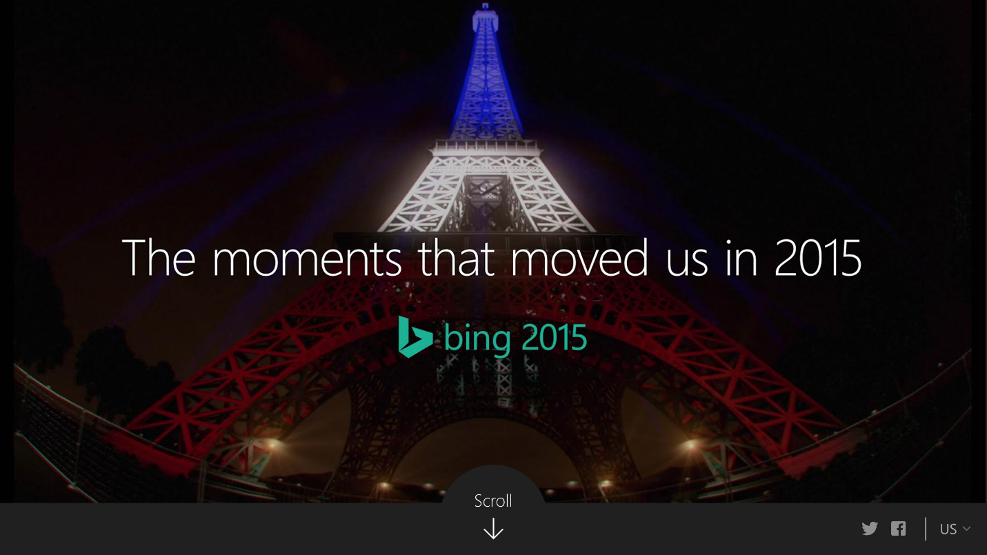 Bing 2015 - Moments that moved us