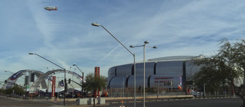University of Phoenix Stadium streetside imagery
