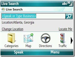 Image of Live Search Mobile