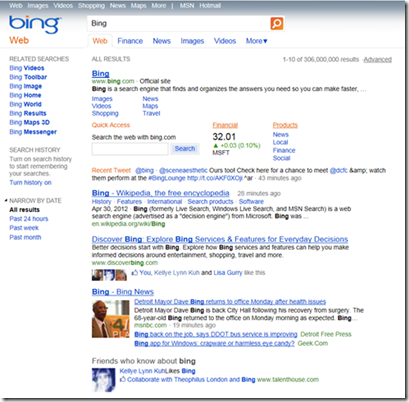 Bing Gets a New Look | Bing Search Blog