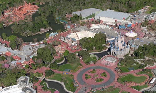 The Magic Kingdom, Disney World, in Orlando, FL